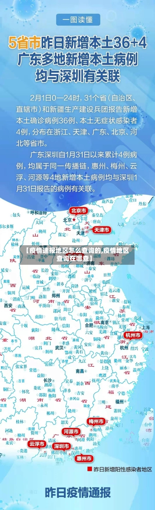 【疫情速报地区怎么查询的,疫情地区查询在哪查】-第2张图片