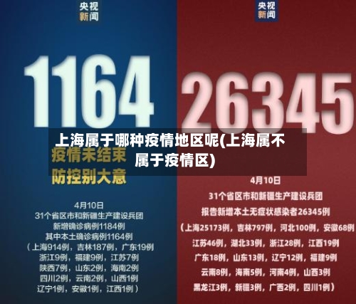 上海属于哪种疫情地区呢(上海属不属于疫情区)