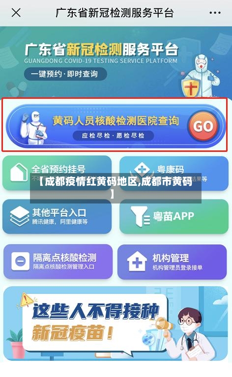 【成都疫情红黄码地区,成都市黄码】-第2张图片