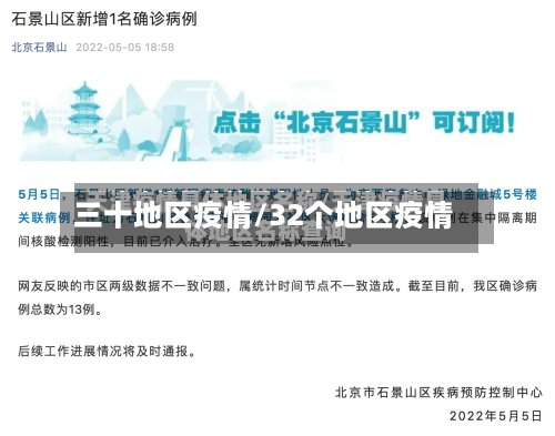 三十地区疫情/32个地区疫情-第2张图片