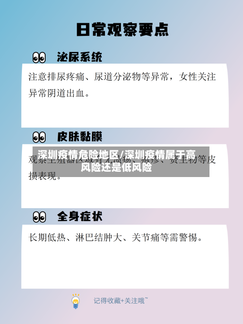 深圳疫情危险地区/深圳疫情属于高风险还是低风险