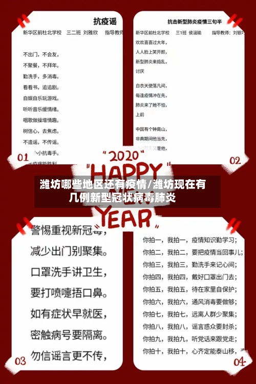 潍坊哪些地区还有疫情/潍坊现在有几例新型冠状病毒肺炎