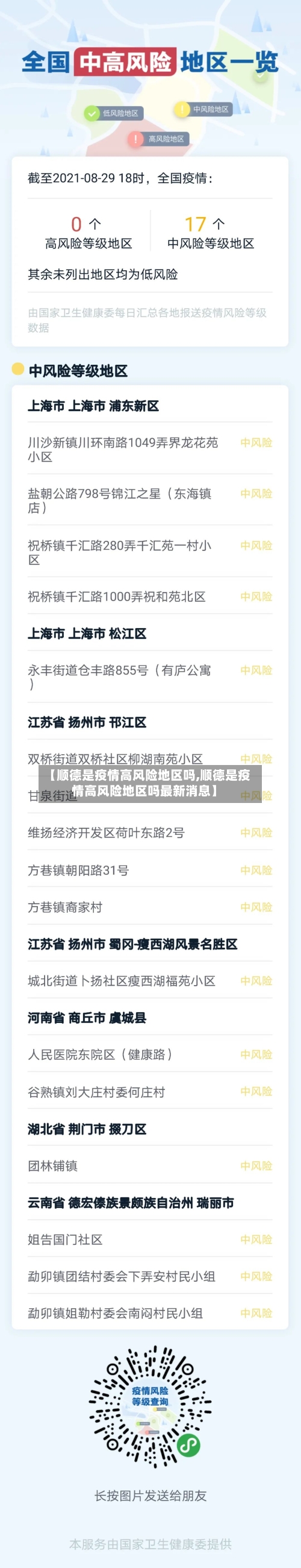 【顺德是疫情高风险地区吗,顺德是疫情高风险地区吗最新消息】
