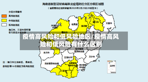 疫情高风险和低风险地区/疫情高风险和低风险有什么区别