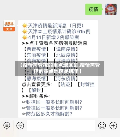 【疫情需管控的重点地区是,疫情需管控的重点地区是哪里】-第2张图片
