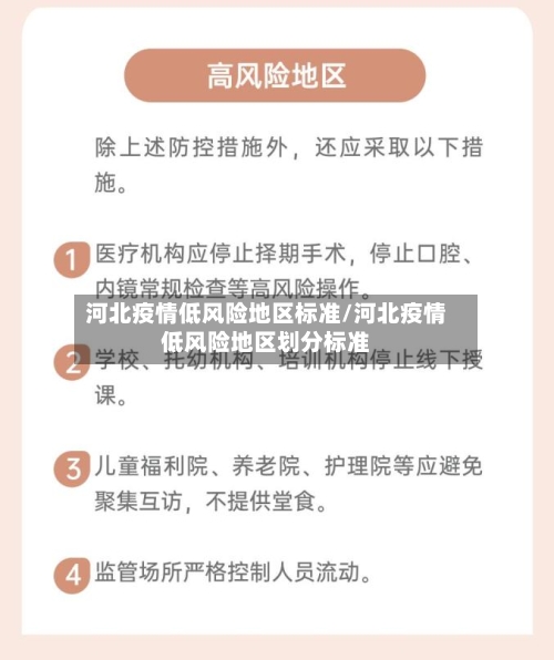 河北疫情低风险地区标准/河北疫情低风险地区划分标准