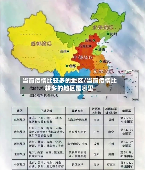 当前疫情比较多的地区/当前疫情比较多的地区是哪里
